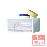 【真心良品】KEYWAY聯府 FINE雙抽式整理箱20L-1入, , large