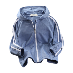 Kids Lightweight Breathable Hooded Jacket