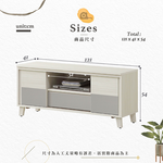 【Hampton 漢汀堡】克洛伊白榆木雙色4尺長櫃, , large