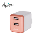 [Avier] COLOR MIX 4.8A 24W 電源供應器 / 玫瑰金, 玫瑰金, large