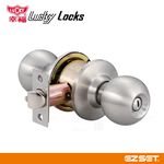 喇叭鎖 廁所幸福牌 LUCKY 3030型 喇叭鎖 浴廁鎖 LK3030 裝置距離60mm/85mm 浴室 廁所, , large