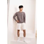 【巧奇】MIT石墨烯保暖衣麻花款/發熱衣/溫感衣/遠紅外線衣/抗菌/蓄熱/除臭/親膚/恆溫, 黑麻花,M, large