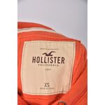 (S) hollister質感修身短版棉質連帽橘色短袖上衣二手衣, , large