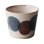 Brush Blue Ceramic Water Cup (Dot Printing), , large