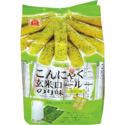 [箱購] 北田蒟蒻糙米捲-海苔160g克 x 12Bag袋