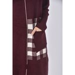 (L) 格紋紅色洋裝二手衣, , large