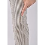 (XL) vicky棉質條紋藍色長褲二手衣, , large