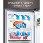 SANLUX 台灣三洋 142L 窄身設計 直立式變頻無霜冷凍櫃 SCR-V142A, , large