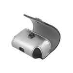 COACH 荔枝皮革及小牛皮 Airpods Pro 無線耳機套/金屬灰, , large