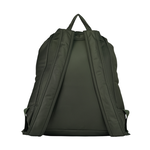 BURBERRY Rucksack 白色方形標誌中型軍旅後背包/暗土色, , large