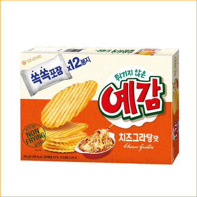 韓國好麗友 預感香烤洋芋片(起司) 204g