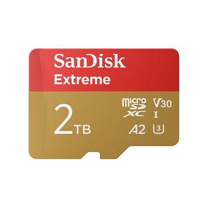 SanDisk Extreme 2TB A2 V30 UHS-I U3 microSDXC