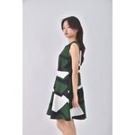 (L) easy zone質感無袖綠色洋裝二手衣, , large