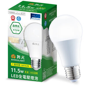 舞光11.5W LED全電壓燈泡-自然光