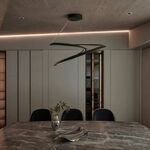 【H&R安室家】 80cm三葉草LED吊燈  ZA0172, , large