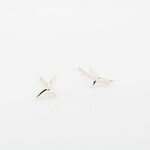 【Angel & Me】幸運 鯨魚 鯨魚尾 一對 s925 純銀 耳環 夾式 禮物, , large