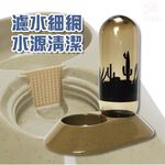 GS MALL 台灣製造 LIXIT 兩棲爬蟲飲水器 480cc 兩棲飲水器 爬蟲飲水器 飲水器 餵食 飲水 寵物飲水器, , large