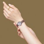 CITIZEN 星辰 L系列 限量 光動能大三針白蝶貝女錶 EW5588-81Y, , large