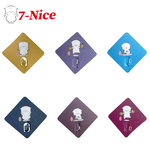 [7-Nice]嘟寶無痕掛勾貼片6入組(圖案隨機), , large