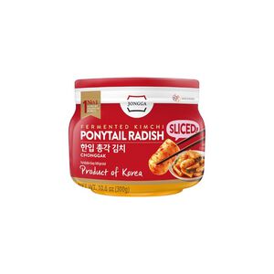 Jongga Ponytail Radish Kimchi