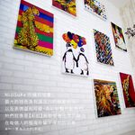 Unframed Wall Décor – Japanese Style "A Polar Bear and an owl", , large