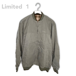 gray air force jacket with plaid lining