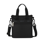 Lesportsac 迷你方型托特包 通勤隨身包 肩背手提袋 手機包 送禮 禮物 女包 男包 情人節禮物(永恆黑)L252-3714PB-R086, , large