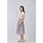 (S) 【德馨私服】質感灰色長裙二手衣, , large