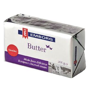EMBORG Butter Unsal Ted 82