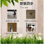 金德恩 GS MALL 一組6入 抽屜櫃子門把 隨機款式 創意門把 可愛門把 抽屜門把 櫃子門把 門把 手把 裝飾手把 居家裝飾, , large
