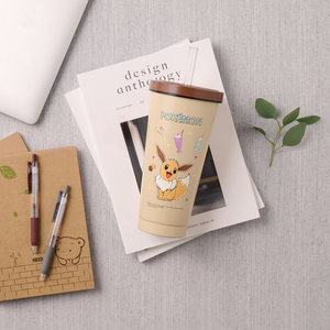 寶可夢陶瓷不銹鋼吸管杯