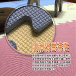 金德恩 GS MALL 台灣製造 一組6入 馬卡龍巧拼地墊 64x64cm 巧拼墊 安全地墊 巧拼地墊 拼裝地墊 地板貼 地墊, , large