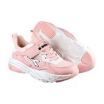 DIADORA迪亞多那 時尚兒童運動鞋 童運動鞋 童鞋 寬楦 透氣 保護後跟 吸震 減壓 支撐 健康鞋墊 止滑 黑 粉, , large