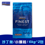 【倆寶貝精品館】洋之星FISH4DOGS 無穀低敏沙丁魚(成犬 小顆粒-12kg), , large