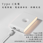 Wireless LED Smart Sensor Night Light – Type-C Rechargeable, Magnetic Mount, , large