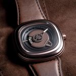SEVENFRIDAY PE2/01 極簡設計自動上鍊機械錶 送禮推薦-44.5X44mm, , large