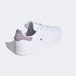 Kixpress-Adidas Stan Smith W 女 休閒鞋 經典 復古 史密斯 小白鞋 百搭 穿搭 舒適 白紫 [IE0458], , large