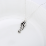 【Angel & Me】Mr. seahorse paternal love s925 sterling silver necklace gift, , large