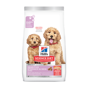 【Hills 希爾思】幼犬 敏感胃腸與皮膚 鮭魚與糙米特調 4磅 1.81kg (608510),  【Hills 希爾思】幼犬 敏感胃腸與皮膚 鮭魚與糙米特調 4磅 1.81kg (608510)