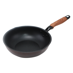 日本製 和樂亭 IH大金不沾深型炒鍋-32cm-1支
