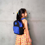 SOLIS 調色盤系列 休閒迷你後背包-幼童款-S號-寶石藍/黑, , large