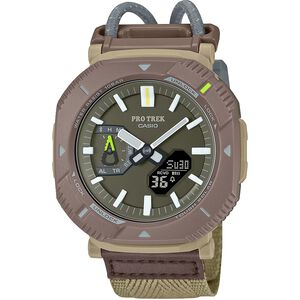 CASIO 卡西歐 PROTREK 戶外登山錶 彈力繩錶帶 太陽能藍芽手錶 PRJ-B001B-5