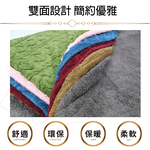 麻花塔夫絨多用途羊羔毯, , large