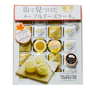 【限量】日本東京邂逅楓糖風味起士蛋糕禮盒(無提袋)