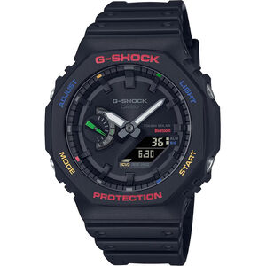 CASIO 卡西歐 G-SHOCK 八角 太陽能藍芽多彩手錶 GA-B2100FC-1A
