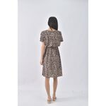 (S) nice ioi碎花黑色洋裝二手衣, , large