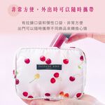 日本製 【Passage Bois】櫻桃 大開口面紙化妝包, , large