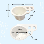 GS MALL 台灣製造 牙刷杯架 牙刷杯 牙刷置物架 浴室杯架 杯架 牙刷收納 牙刷盒 浴室收納, , large