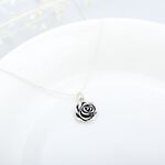 【Angel & Me】小王子 玫瑰花 (小) Rose s925 純銀 項鍊 生日 聖誕 情人節 禮物, , large