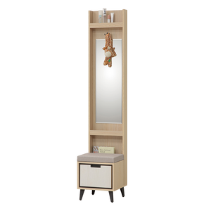 【唯熙傢俱】雷莎原木雙色1.3尺坐鞋櫃